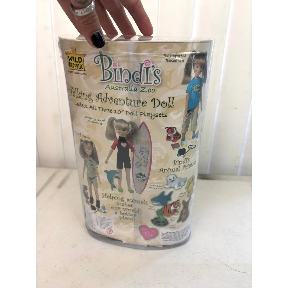 2008 Bindi Irwin Australia Zoo Talking Adventure Doll Wild Republic Works